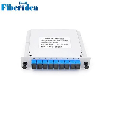 1x8 plug-in PLC-splitter