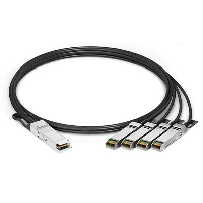 Superior kwaliteit compatibel 1 0 0G qsfp28 tot 4 x 25g sfp28 Passieve direct bevestigen koperuitbraakkabel 0.5m -5 m